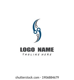 Diseño de icono de ilustración de vector de plantilla de logotipo