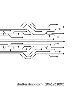 Circuit Logo Template vector illustration icon design