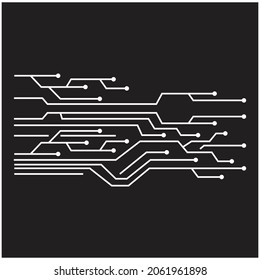 Circuit Logo Template vector illustration icon design