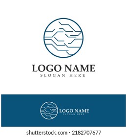 Diseño de icono de ilustración de vector de plantilla de logotipo