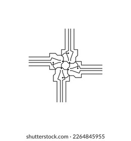 Diseño de icono de ilustración de vector de plantilla de logotipo
