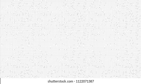 Circuit Microchip Technology on Black and White Background,Hi-tech Digital and Communication Concept design,Free Space For text in put,Vector illustration.