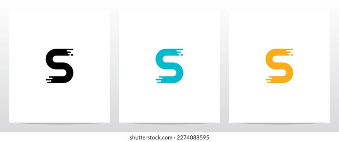 Estilo de la letra de las líneas de pintura