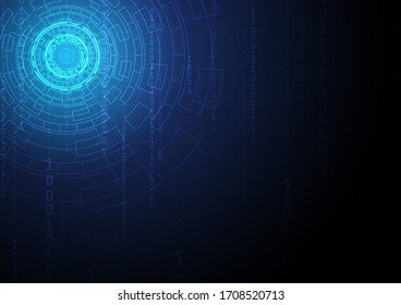 Fondo de tecnología de circuitos con sistema de conexión de datos digitales de alta tecnología y diseño electrónico informático