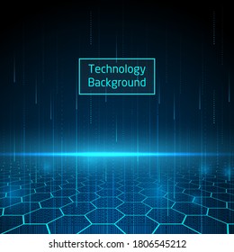 Circuit technology background with hi-tech digital data connection system and computer electronic desing