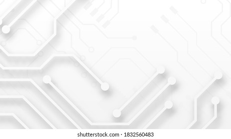 Circuit technology background with hi-tech digital data connection system and computer electronic desing