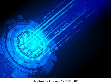 Circuit technology background with hi-tech digital data connection system and computer electronic desing