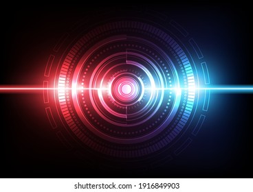 Circuit technology background with hi-tech digital data connection system and computer electronic desing