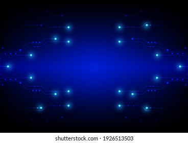 Circuit technology background with hi-tech digital data connection system and computer electronic desing