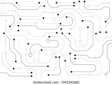 Circuit technology background with hi-tech digital data connection system and computer electronic desing