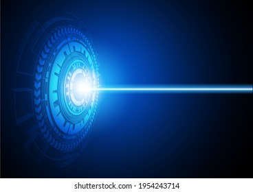 Circuit technology background with hi-tech digital data connection system and computer electronic design