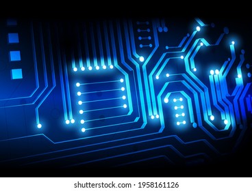 Circuit technology background with hi-tech digital data connection system and computer electronic design