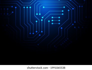 Circuit technology background with hi-tech digital data connection system and computer electronic design