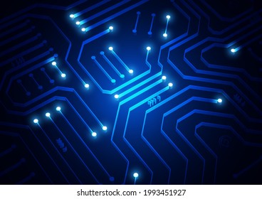 Circuit technology background with hi-tech digital data connection system and computer electronic design