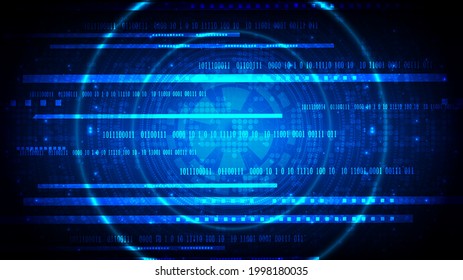 Circuit technology background with hi-tech digital data connection system and computer electronic design