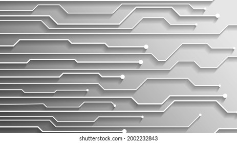 Circuit technology background with hi-tech digital data connection system and computer electronic design