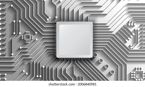 Circuit technology background with hi-tech digital data connection system and computer electronic design