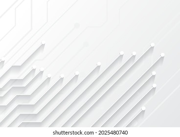 Circuit technology background with hi-tech digital data connection system and computer electronic design
