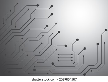 Circuit technology background with hi-tech digital data connection system and computer electronic design