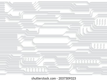 Fondo de tecnología de circuitos con sistema de conexión de datos digitales de alta tecnología y diseño electrónico por computadora