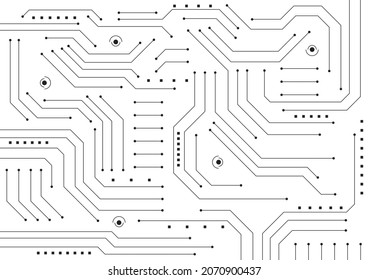 Circuit technology background with hi-tech digital data connection system and computer electronic design