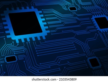 Circuit technology background with hi-tech digital data connection system and computer electronic design