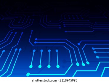 Circuit technology background with hi-tech digital data connection system and computer electronic design
