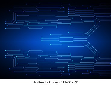 Circuit technology background with hi-tech digital data connection system and computer electronic design