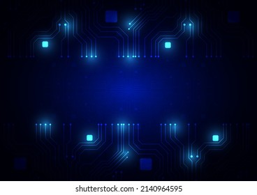 Circuit technology background with hi-tech digital data connection system and computer electronic design