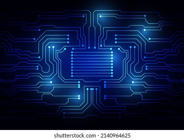 Circuit technology background with hi-tech digital data connection system and computer electronic design