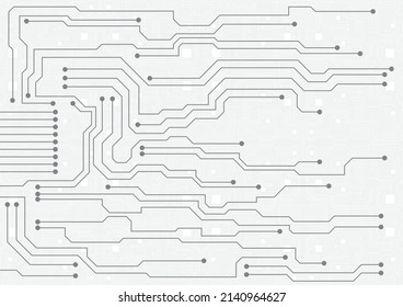 Circuit technology background with hi-tech digital data connection system and computer electronic design