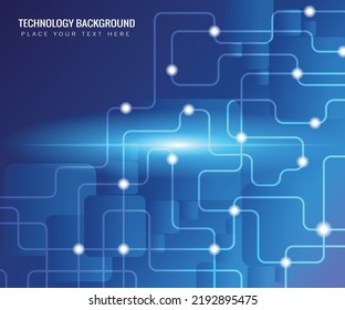 Circuit technology background with hi-tech digital data connection system and computer electronic design