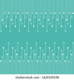 Circuit technology illustration vector template