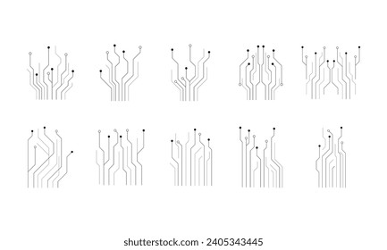 Circuit Technology Line Element Set