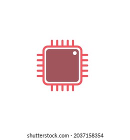 Circuit technology logo icon design vector template 