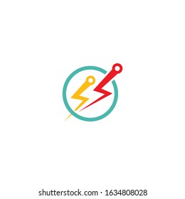 Circuit technology logo vector template