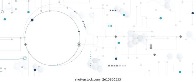 Circuit technology system. For business presentation. Abstract background