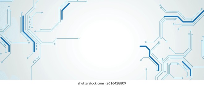 Circuit technology system. For business presentation. Abstract background