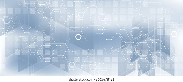Sistema de tecnología de circuitos. Para presentación de negocios. Fondo Abstractas. Ilustración vectorial