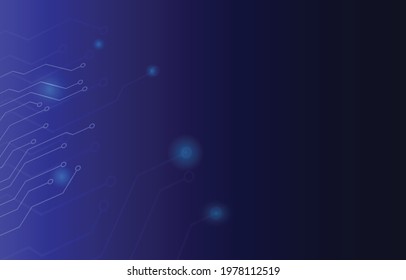 circuit technology with triangle polygonal shapes on dark blue background. abstract futuristic Illustration Vector design arrow digital social network connect concept.