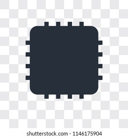 Circuit vector icon isolated on transparent background, Circuit logo concept