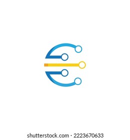 circuit vector illustration design template