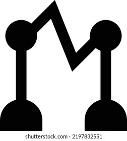 circuit Vector illustration on a transparent background.Premium quality symbols.Glyphs vector icon for concept and graphic design.