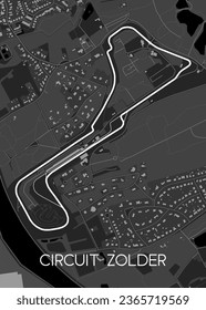 Circuit Zolder map Seasonal touring car and superbike races, plus freestyle stunt events at motorsport racing circuit.
