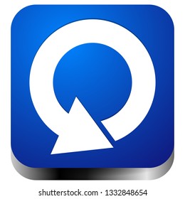 Circular 360 degree arrow icon, Phase, cycle, restart and similar concepts
