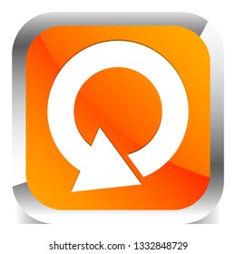 Circular 360 degree arrow icon, Phase, cycle, restart and similar concepts
