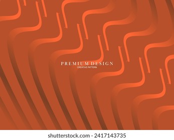 Circular abstract geometric pattern background. Wavy abstract pattern. Modern background vector illustration.