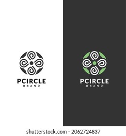 Circular Abstract Logo Concept, Universal Concept Circle Stylish Logo