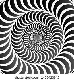 Circular abstract shape for background