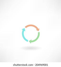 circular arrow icon